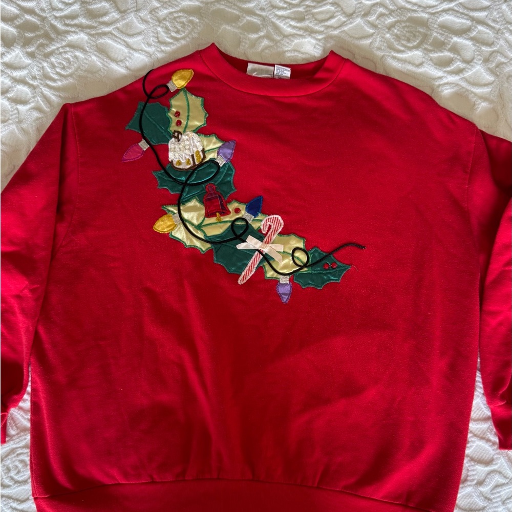 Vintage Women’s Christmas Sweatshirt 3X